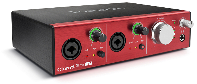 Аудиоинтерфейс FOCUSRITE Clarett 2Pre USB - рис.2