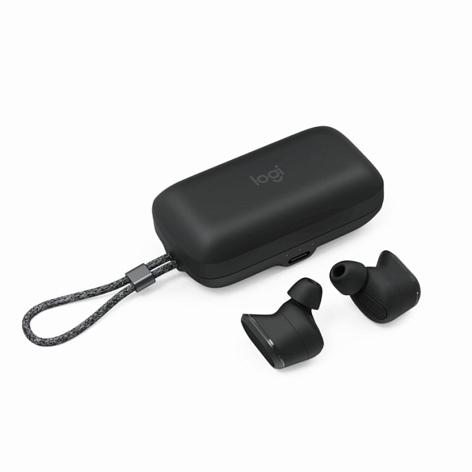 Беспроводные наушники Logitech Zone True Wireless Earbuds Black - рис.2