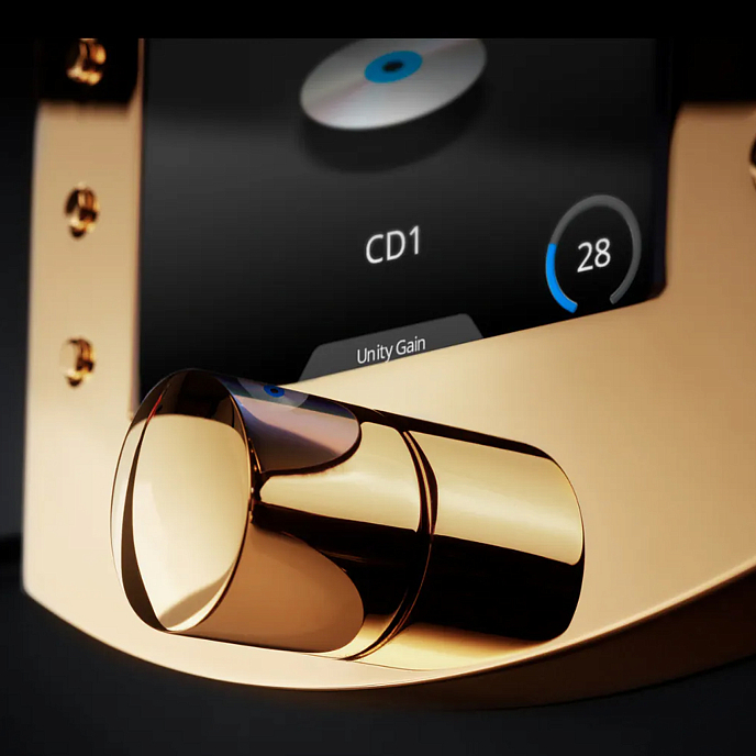 Интегральный усилитель MBL N51 Integrated Amplifier Piano Black Gold - рис.2