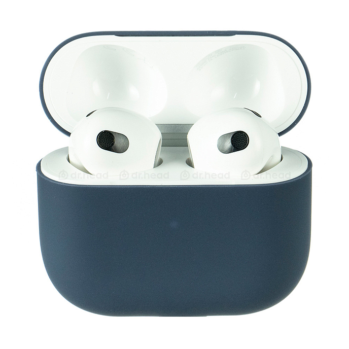 Чехол для Airpods uBear Touch Case for AirPods 3 Deep Blue - рис.0
