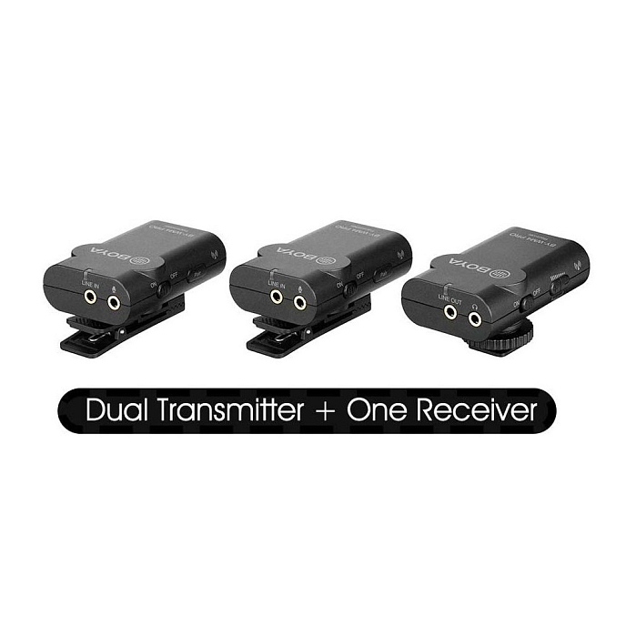 Микрофон беспроводной Boya BY-WM4 PRO-K2 - рис.3