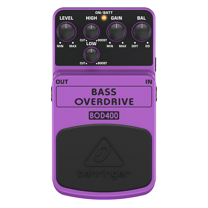 Процессор эффектов Behringer Bass Overdrive BOD400 Violet - рис.0