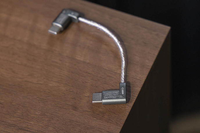 Кабель ddHiFi TC05L USB-C - USB-C 80 mm - рис.3