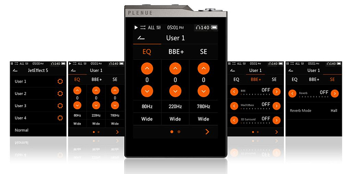 Плеер COWON Plenue D2 Silver Black - рис.15