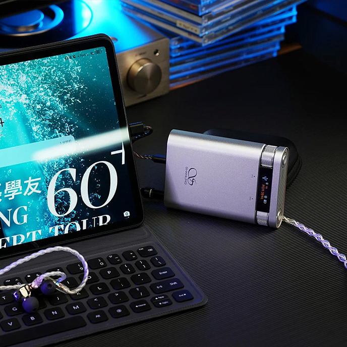 Усилитель для наушников с ЦАП Shanling H2 Silver - рис.9