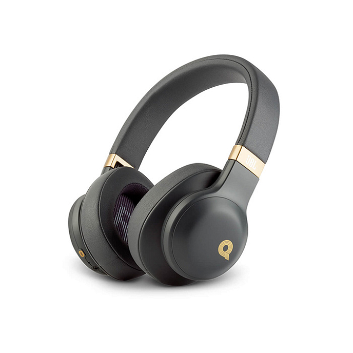 Беспроводные наушники JBL E55BT Quincy Edition Black Matte - рис.0