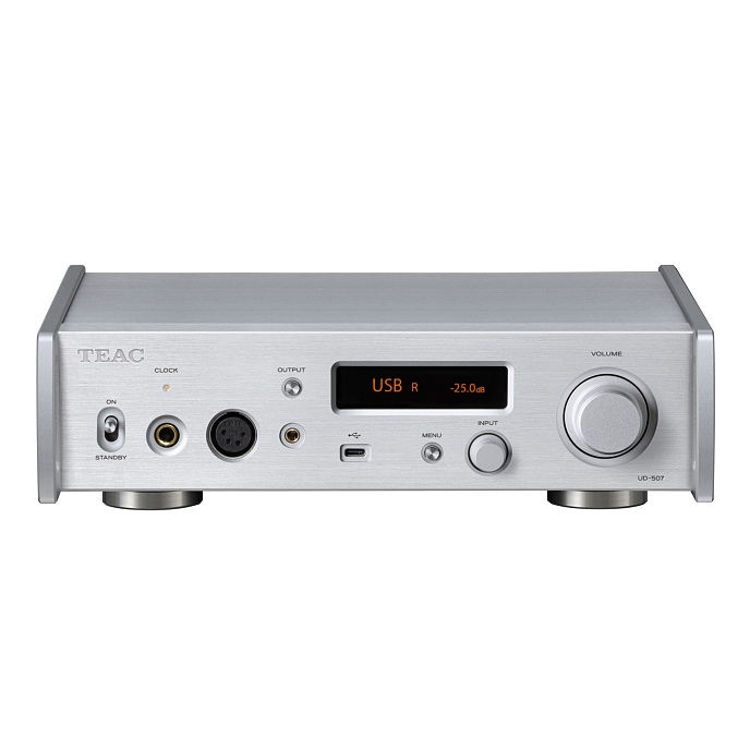 Усилитель для наушников с ЦАП TEAC UD-507 Silver - рис.0