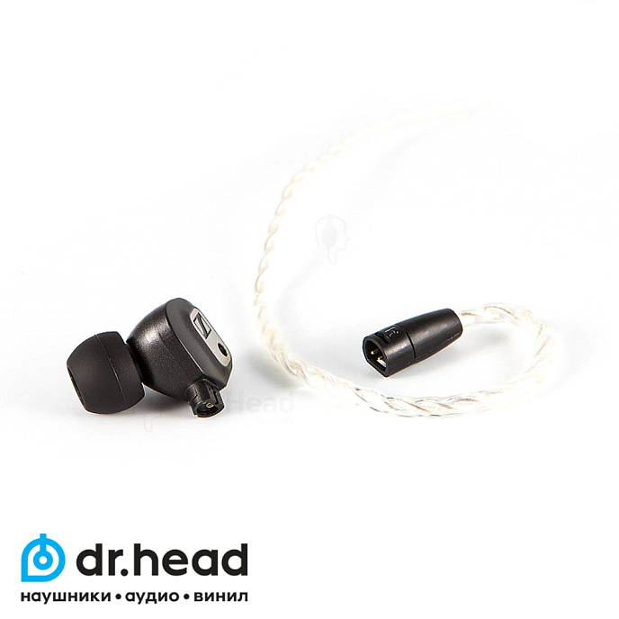 Кабель Labkable Silver Galaxy 4 wire for Sennheiser IE80 2.5mm - рис.1