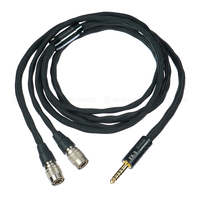 Кабель HeadMade EX-3 Dan Clark Audio Mr. Speakers Balans 4.4mm 2m черный - рис.0