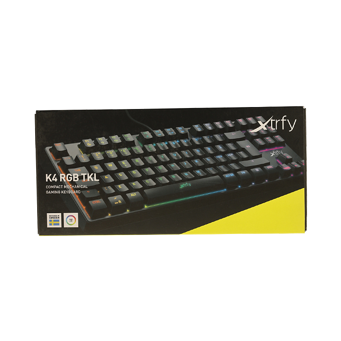 Клавиатура Xtrfy K4 RGB TKL Black - рис.6