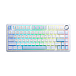 - рис.0 Клавиатура AULA F75 Ice Vein Switches Blue-White-Purple - рис.0