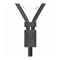Кабель Ugreen AV102 (10511) 3.5mm - 2RCA 1m