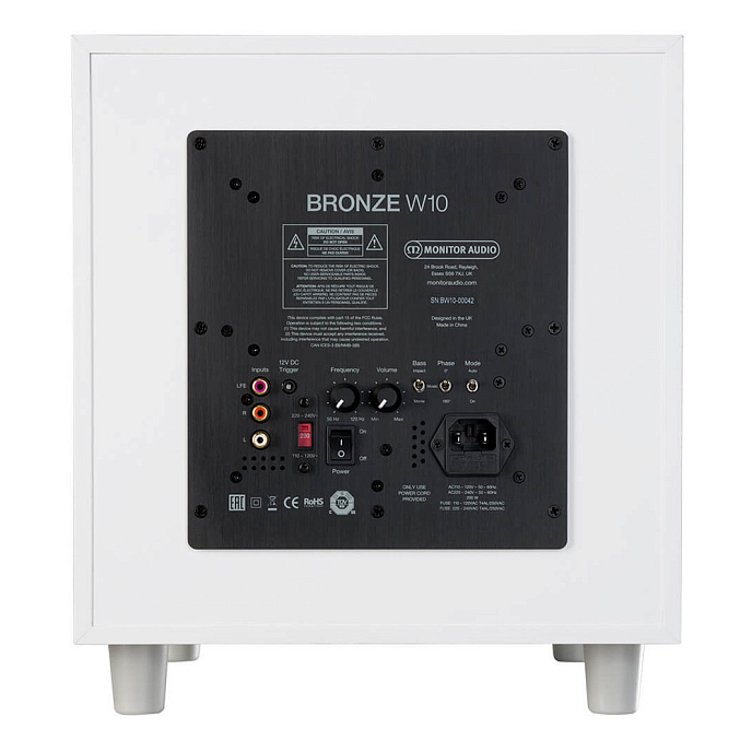 Сабвуфер Monitor Audio Bronze W10 (6G) Back - рис.3