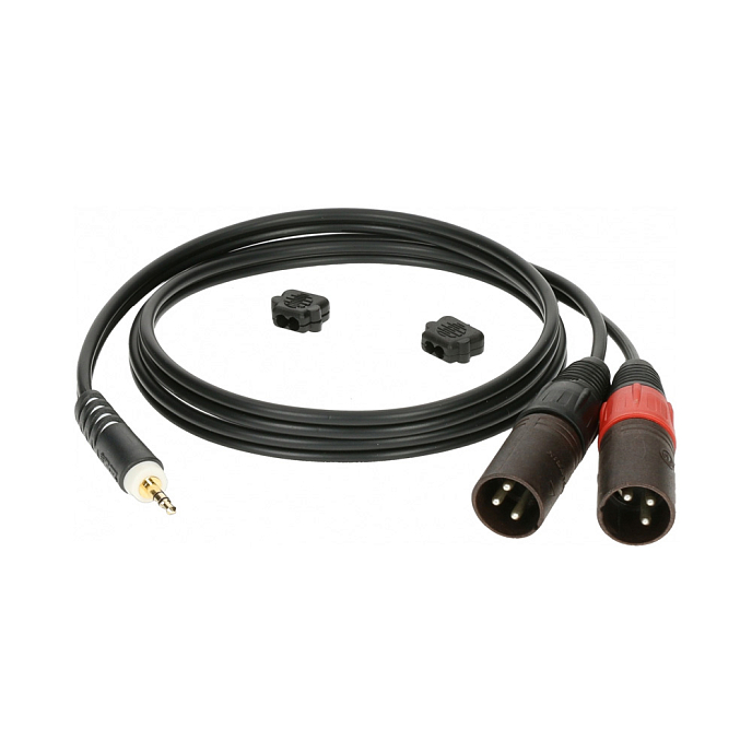 Кабель KLOTZ AY9-0200 Black 3.5mm-2x2xlr 2m - рис.0