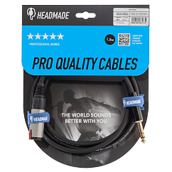 Кабель HeadMade Pro 6.3mm Male - 6.3mm Female 1.5m