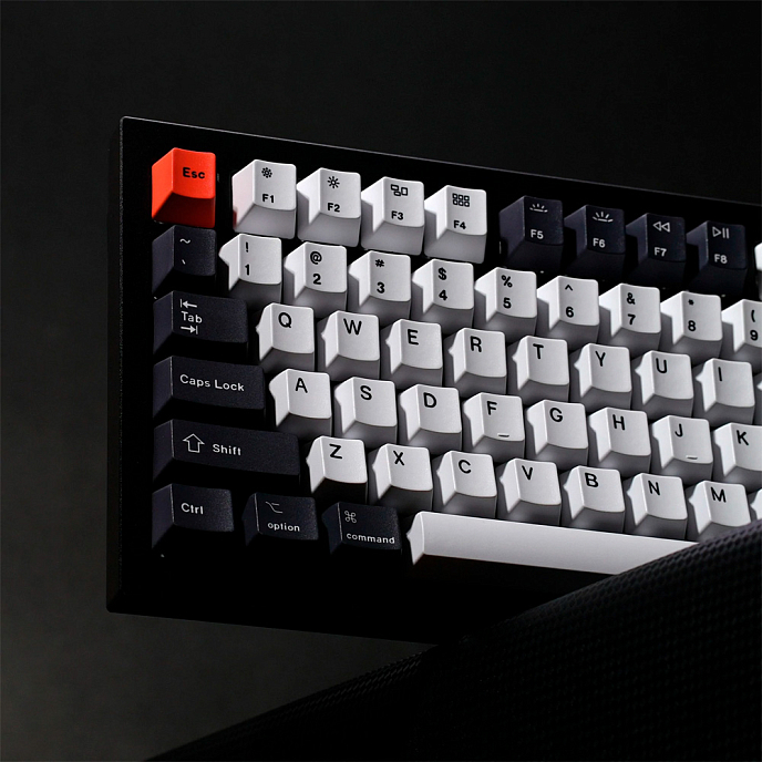 Клавиатура Keychron Q1 Gateron G Phantom Red Switch Carbon Black - рис.4