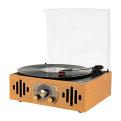 Проигрыватель винила Alive Audio QUATTRO Light Wood