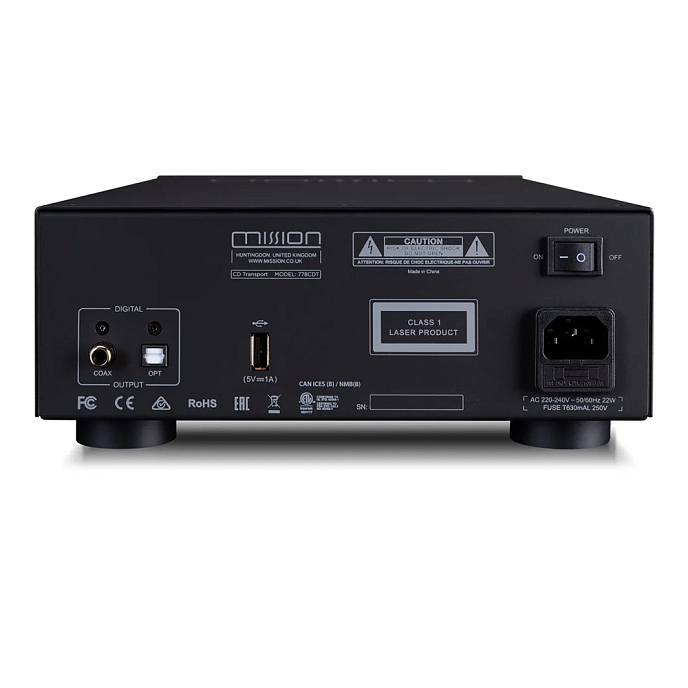 CD проигрыватель Mission 778CDT Black - рис.3