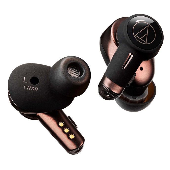 Беспроводные наушники Audio-Technica ATH-TWX9 Black - рис.1