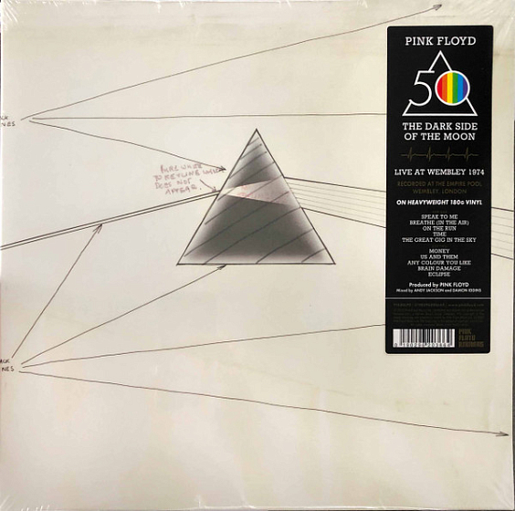 Пластинка Pink Floyd – The Dark Side Of The Moon (Live At Wembley 1974) LP - рис.0