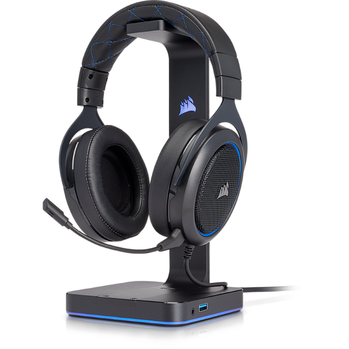 Игровая гарнитура Corsair Gaming HS50 Stereo Blue - рис.8