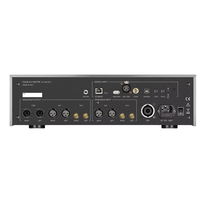 Сетевой аудиоплеер Gold Note DS-1000 Evo Line Silver - рис.1