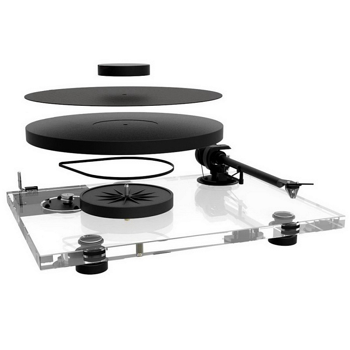 Проигрыватель винила Pro-Ject XA B (Pick It Pro Balanced) Crystal Clear - рис.2
