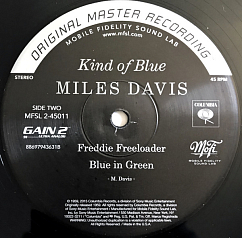Виниловая пластинка Miles Davis – Kind Of Blue (MFSL) LP