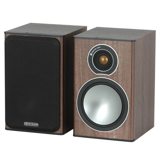 monitor audio bronze 1 walnut