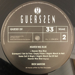 Виниловая пластинка Rick Saucedo - Heaven Was Blue - 2LP
