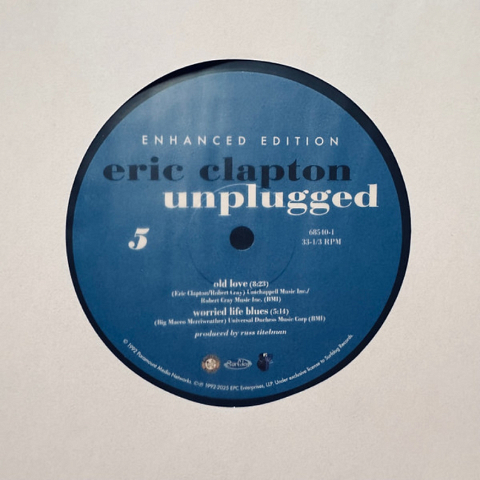 Виниловая пластинка Eric Clapton - Unplugged: Enhanced Edition - 3LP - рис.11