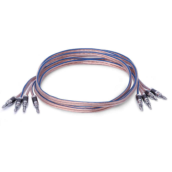 Кабель HeadMade Speaker Cable 2x4 Bn/Bn 2m разноцветный - рис.0