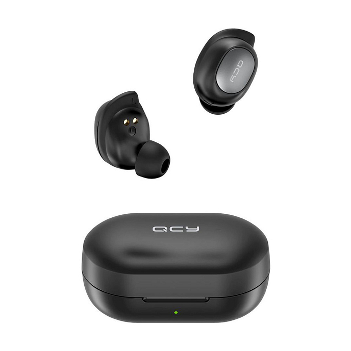 Беспроводные наушники QCY T9 Black - рис.0