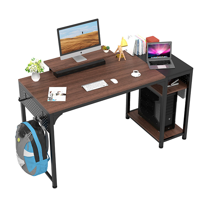 Компьютерный стол EUREKA ZX-SS140B-RWB Reclaimed Wood - рис.1