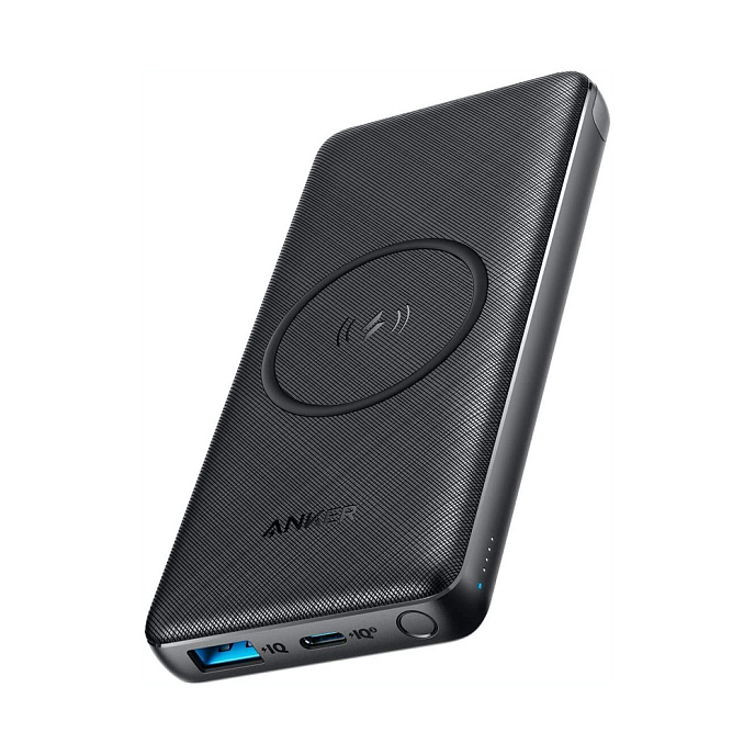 Портативный аккумулятор Anker PowerCore III Sense 10K Wireless Black - рис.0