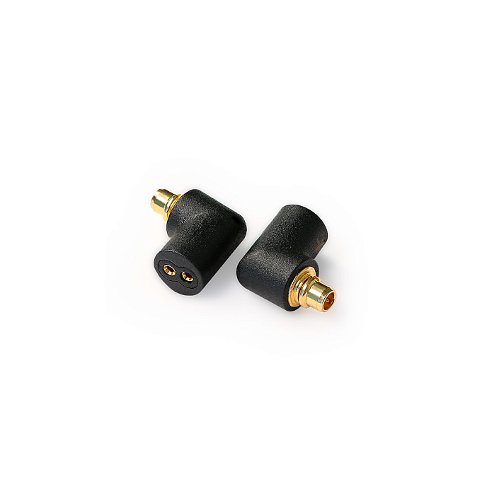 Адаптер OEAudio MMCX-M - CIEM-F B Angled Black - рис.0