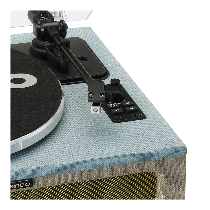 Проигрыватель винила Lenco LS-440BUBG Grey Blue - рис.8
