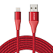 Кабель Anker Powerline+ II Lightning Red 0.9m - рис.0