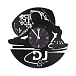 Часы VinylLab Часы из виниловых пластинок DJ - рис.0