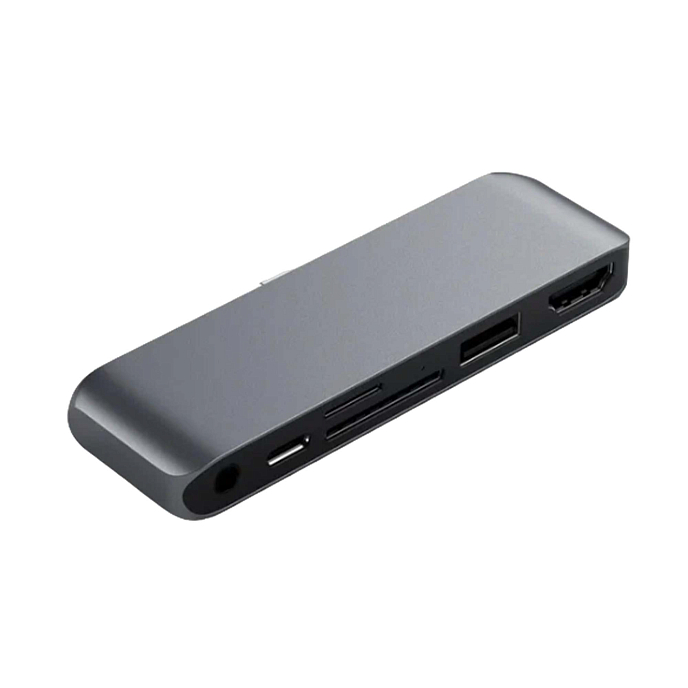 USB HUB Satechi USB-C Mobile PRO Hub SD Space Grey - рис.0