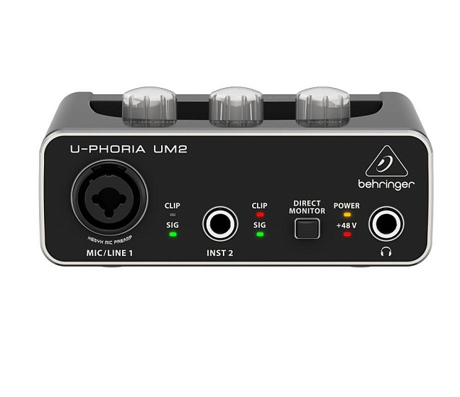 Аудиоинтерфейс BEHRINGER U-PHORIA UM2 - рис.0