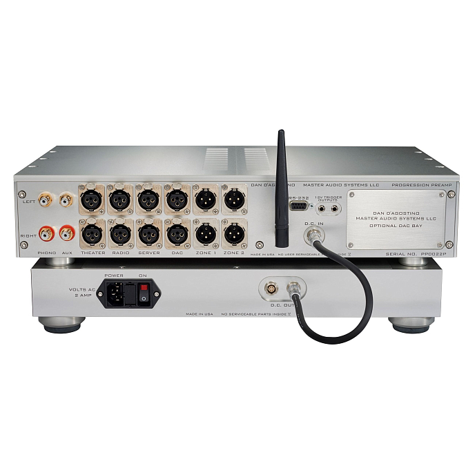 Предохранитель Dan DAgostino Progression Preamplifier with DAC Silver - рис.2