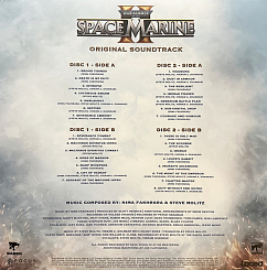 Пластинка OST - Nima Fakhrara & Steve Molitz – Warhammer 40,000: Space Marine 2 - Blue, White - 2LP