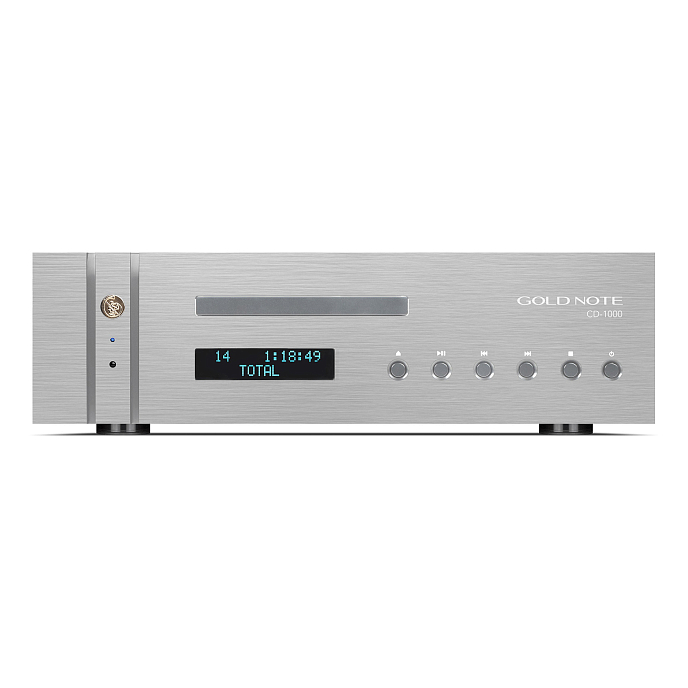 CD проигрыватель Gold Note CD-1000 Mk2 Deluxe Silver - рис.0