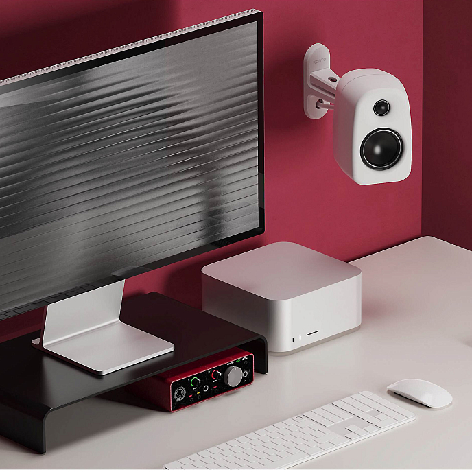 Полочная акустика Kanto UKI Chalk Matte White - рис.8