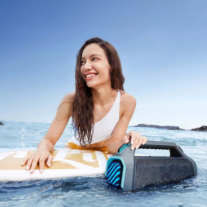 Портативная колонка Anker Soundcore Boom 2 Plus Blue - рис.5