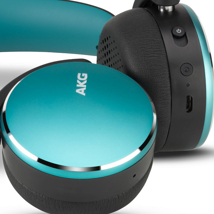 Наушники AKG Y500 Wireless Green - рис.1