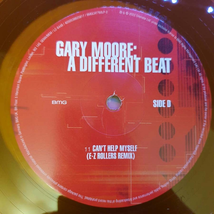 Виниловая пластинка Gary Moore – A Different Beat - 2LP - рис.10
