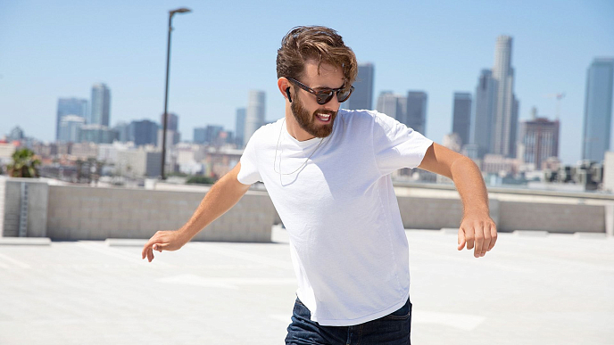 Беспроводные наушники uBear VIBE True Wireless Headset Black - рис.6