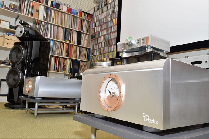 Интегральный усилитель Dan D'Agostino Progression M550 Mono Amplifier Silver - рис.3
